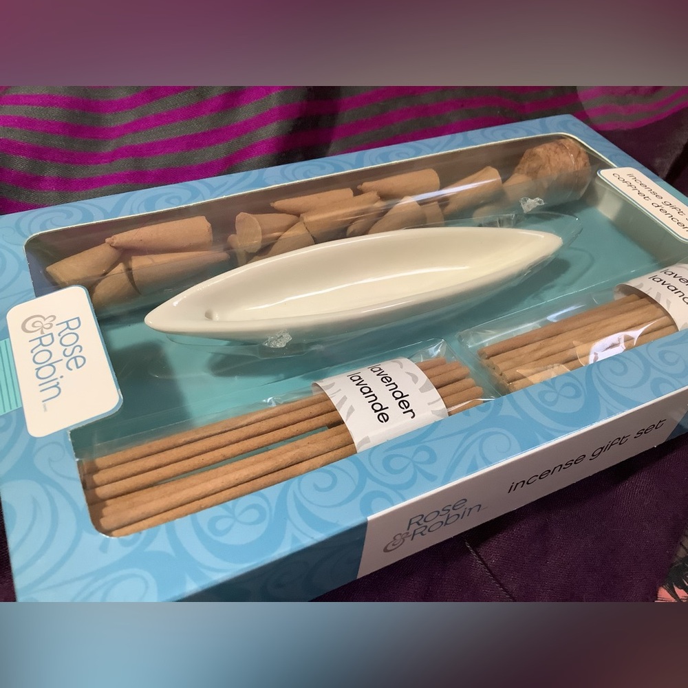 Lavender Incense Gift Set